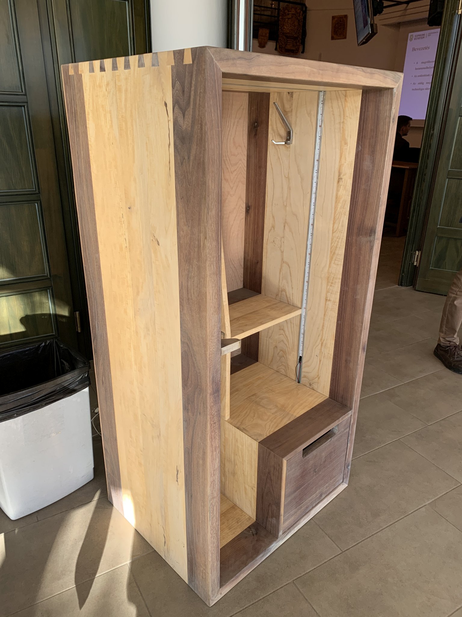 2. kép : Miholics Gergő technikusi vizsgaremeke (Kisalföldi ASZC Roth Gyula Erdészeti Technikum, Szakképző Iskola és Kollégium – technikusi vizsga)